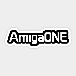 Commodore AmigaONE - White Sticker